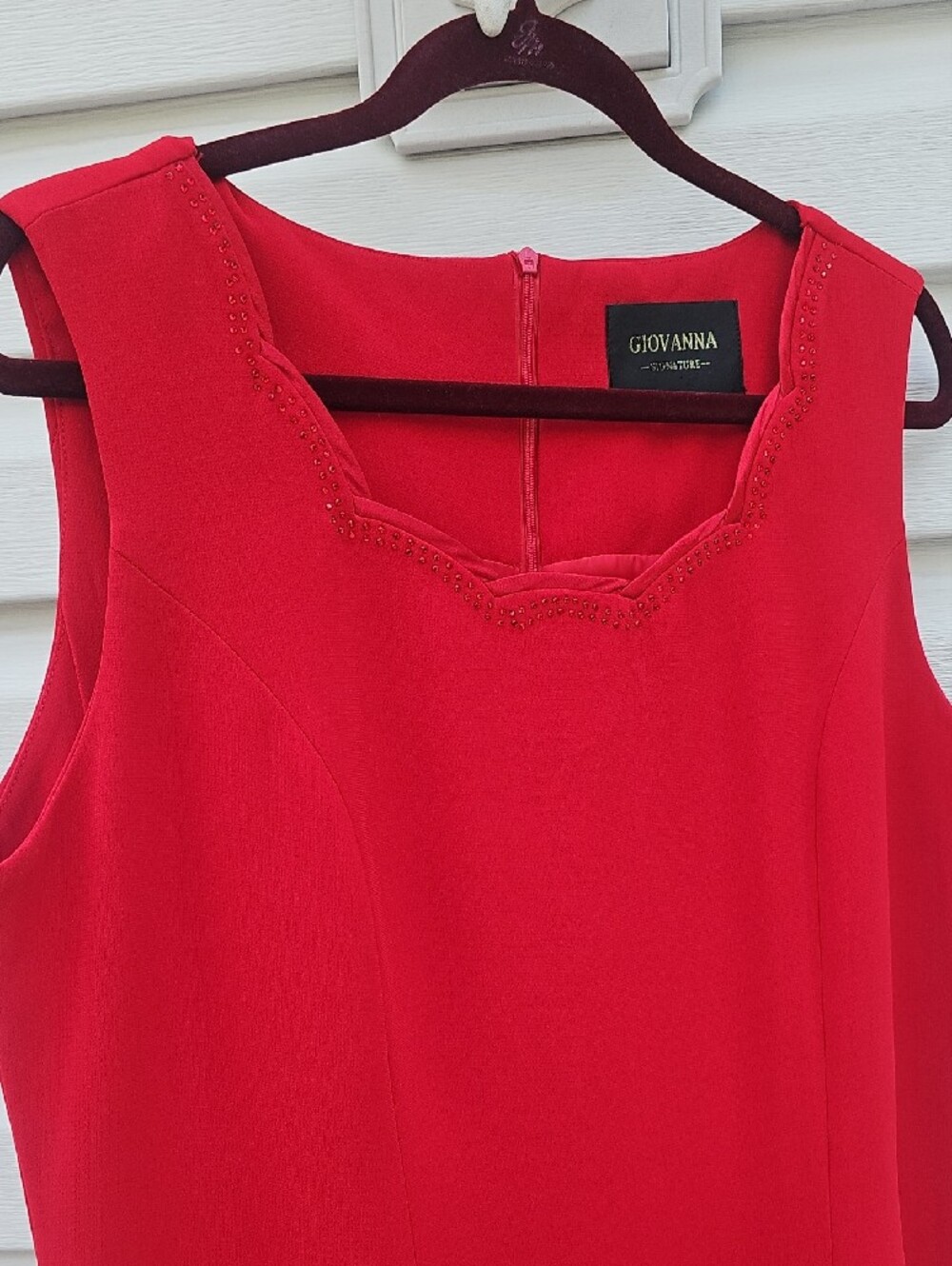 Red Ruffle-Trim Midi Dress & Jacket Set - Picture 4 of 10